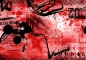 Preview: Vlies Fototapete 36 - Red Graffiti Wall Kindertapete Tapete Kinderzimmer Kindertapete Teen Jugendzimmer rot