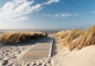 Preview: Vlies Fototapete 38 - North Sea Dunes Strand Tapete Strand Meer Nordsee Ostsee Beach Wasser Blau Himmel Sonne Sommer blau
