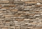 Preview: Vlies Fototapete 128 - Asian Stone Wall - braun - anreihbar Steinwand Tapete Steinoptik Stein Steine Wand Wall braun