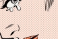 Preview: Fototapete CRYING WOMAN 175x115 Comic Sequenz im Marvel Style, Roy Lichtenstein