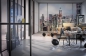 Preview: Vliestapete Fototapete SUITE, 368x248cm, Penthouse-Feeling, Skyline Hong Kong, Aussicht Wan Chai