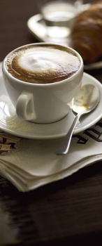 Fototapete CAFE 92x220 Kaffee Milchkaffee Coffee Milch Cafe Expresso Milchkaffee Türtapete