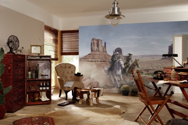 Fototapete, LONE RANGER, 368x254cm Abenteuer im Wilden Westen
