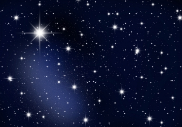Vlies Fototapete 28 - A Million Stars Sternenhimmel Tapete Sternenhimmel Stars Sterne Leuchtsterne Nachthimmel blau