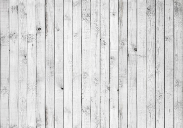 Vlies Fototapete 85 - White painted Wooden Wall Holz Tapete Holzoptik Holzwand Holzpaneel wei