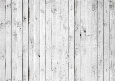 Vlies Fototapete 85 - White painted Wooden Wall Holz Tapete Holzoptik Holzwand Holzpaneel weiss