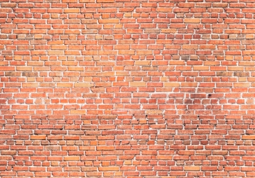 Vlies Fototapete 136 - Red Brick Stone Wall - anreihbar Steinwand Tapete Steinoptik Stein Wand Wall rot