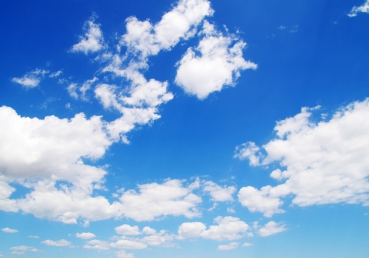 Vlies Fototapete 154 - Himmel Tapete Himmel Wolken Blau Romantisch Urlaub blau
