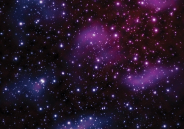 Vlies Fototapete 499 - Sternenhimmel Tapete Galaxy Sterne Weltraum lila