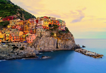 Fototapete CINQUE TERRE COAST 366x254 sagenhafter Blick, Fischerdorf in Italien