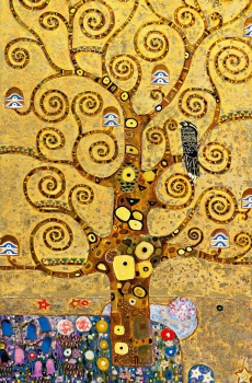 Fototapete TREE OF LIFE 115x175 Gustav Klimt, Baum des Lebens, Giant Art Kunst