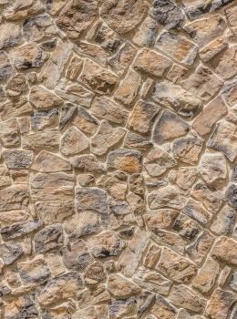 Vliestapete Fototapete MURO, 184x248cm, Natursteinmauer, Stone-Wall, beige-braun