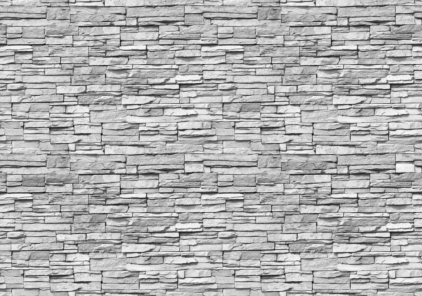 Vlies Fototapete 131 Noble Stone Wall Anthrazit Anreihbar Steinwand Tapete Steinoptik Stein Wand Wall Grau