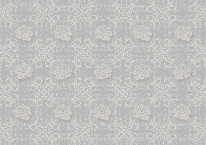 Fototapete No 2329 Vliestapete Kunst Tapete Blumen Rose Bl Uuml Te Schn Ouml Rkel Muster Grau Kiss Fototapeten Thermoglaser Und Leuchtpflastersteine